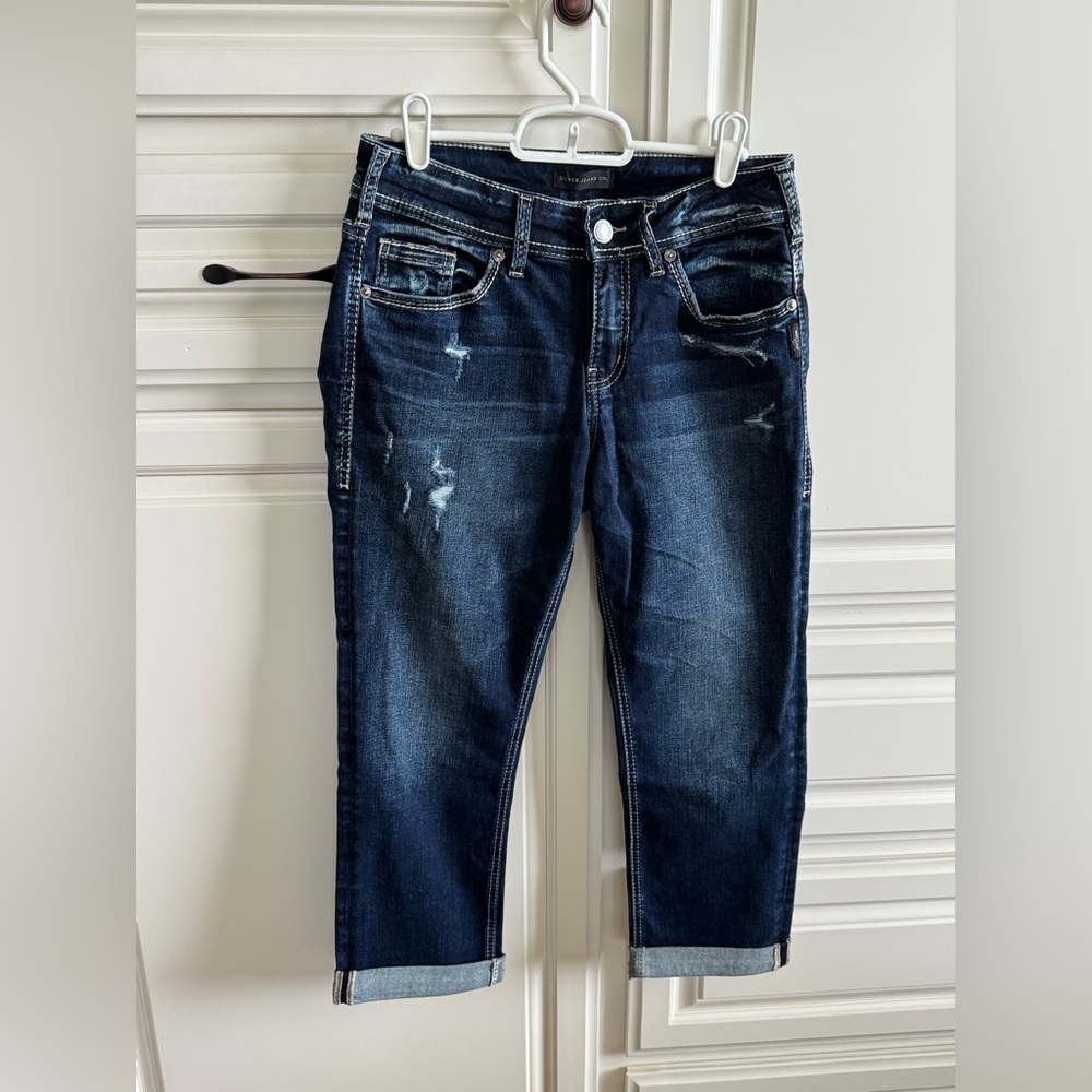 Silver Jeans Suki Capri Jeans
